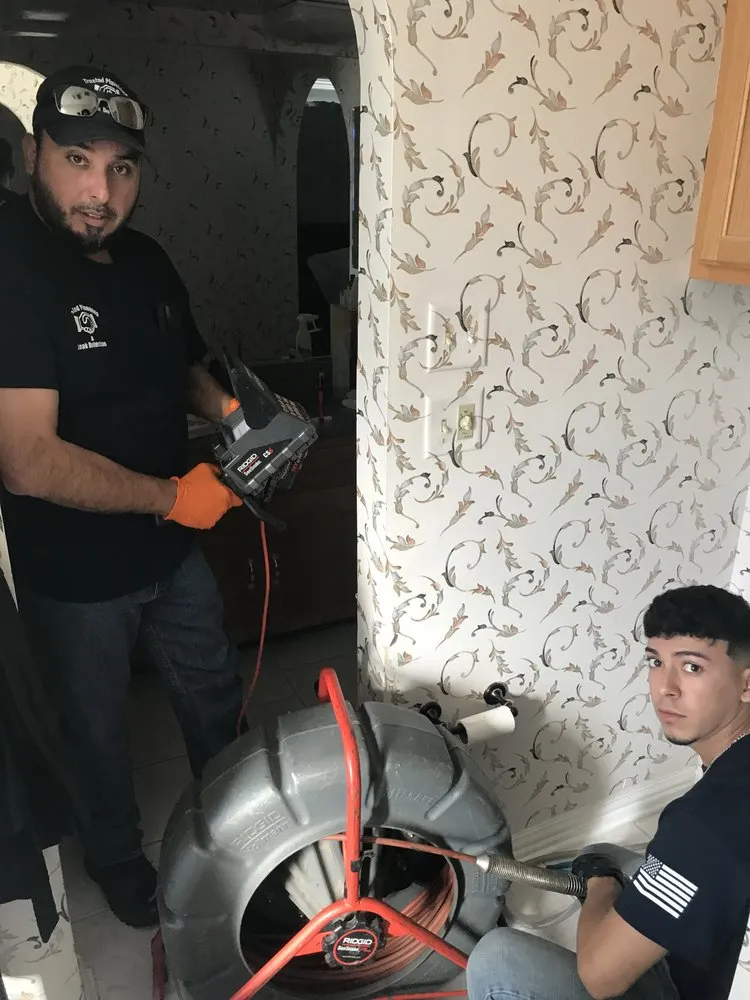 Slide of Trusted Plumbing and Leak Detection