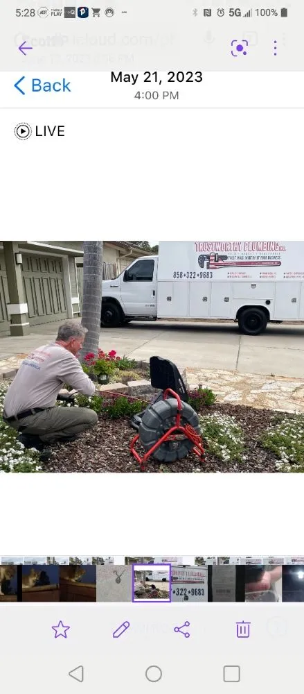 Slide of Trustworthy Plumbing