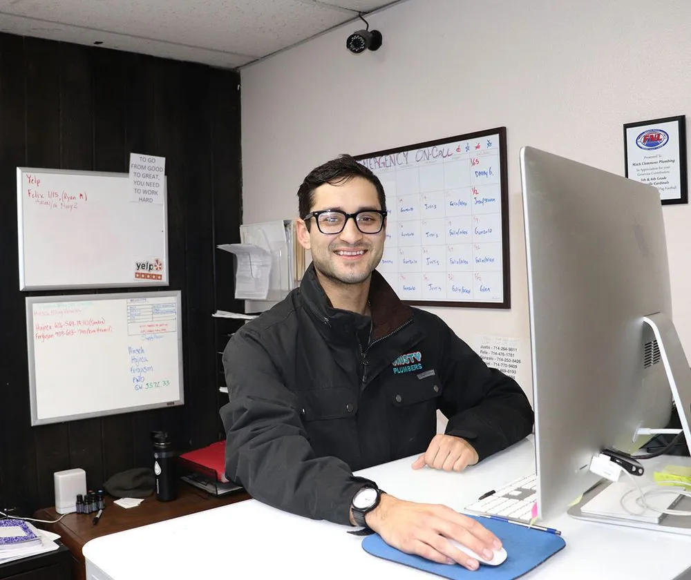 Slide of Trusty Plumbers