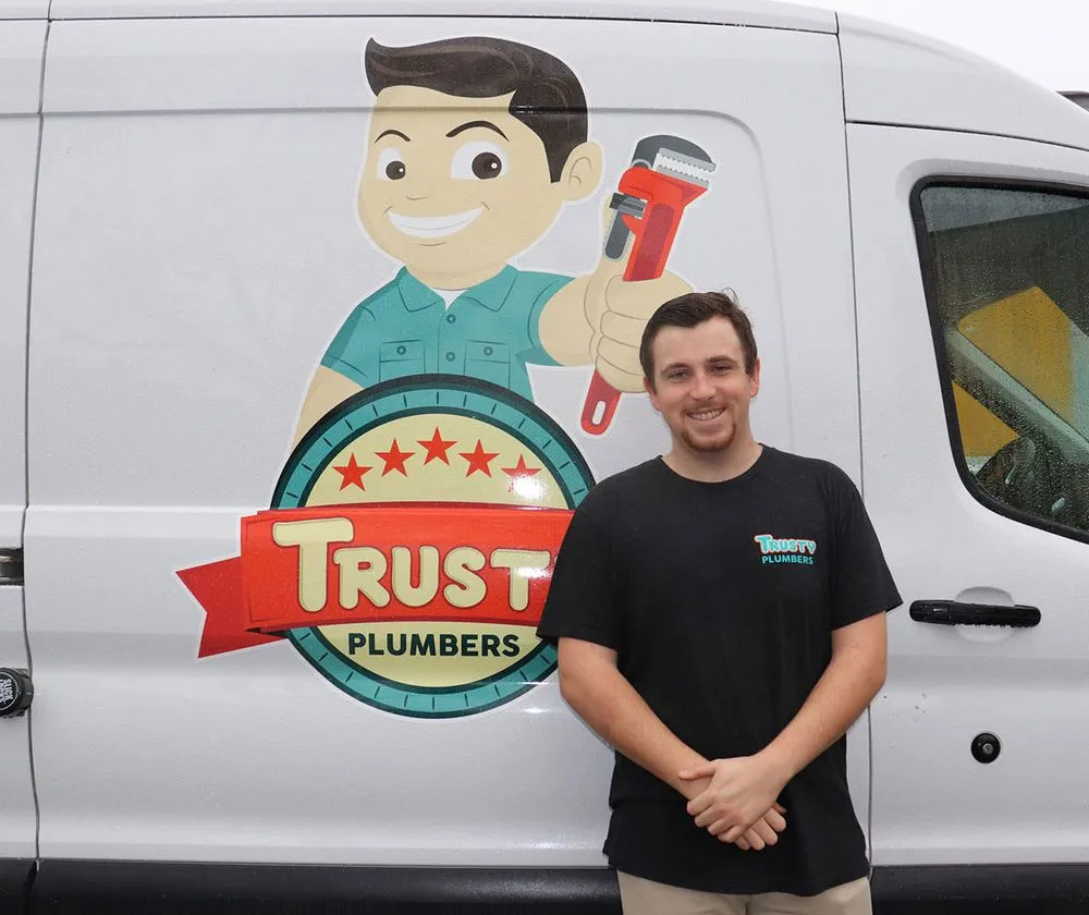 Expert water heater service in Fullerton, CA by Trusty Plumbers