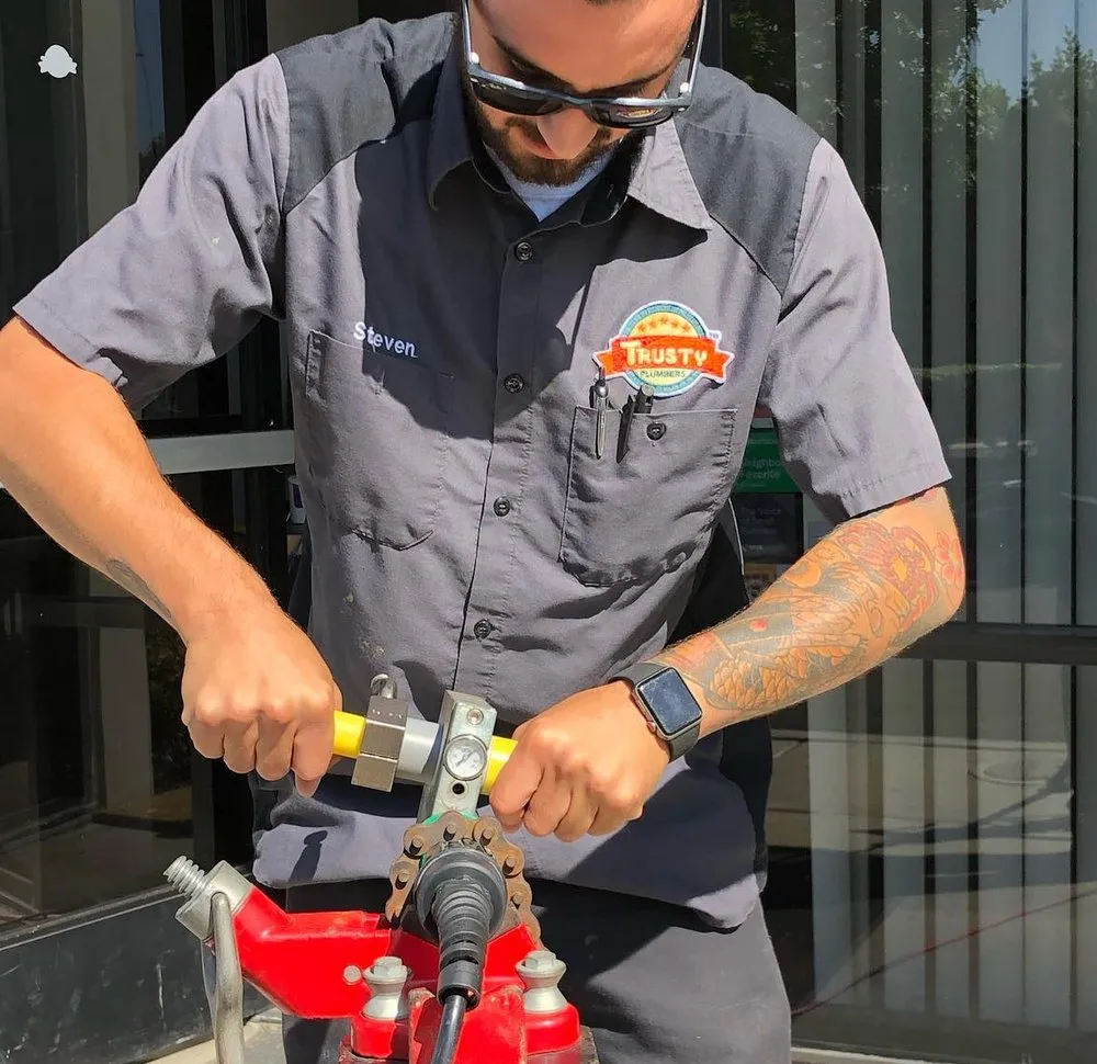 Slide of Trusty Plumbers