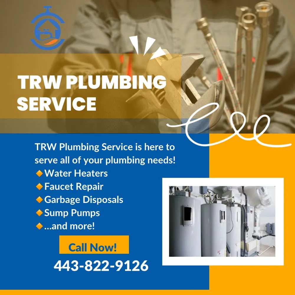 Slide of TRW Plumbing Service