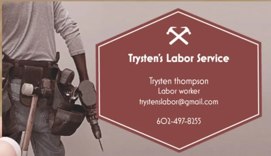 Slide of Trystens Labor Services