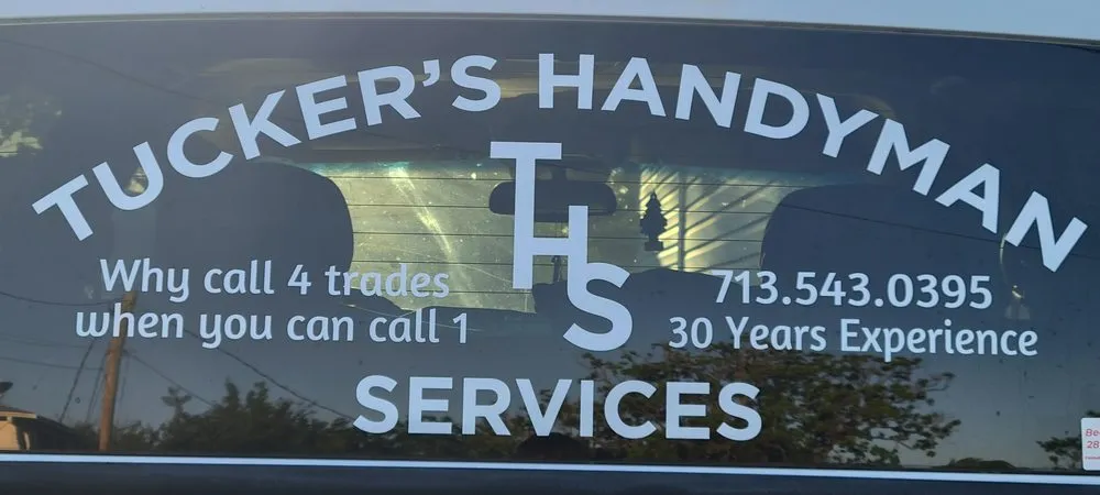 Slide of Tucker's Handyman Service