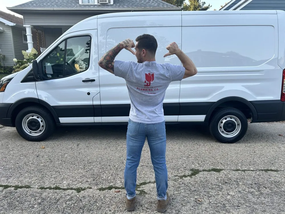 Slide of Tulip Plumbing