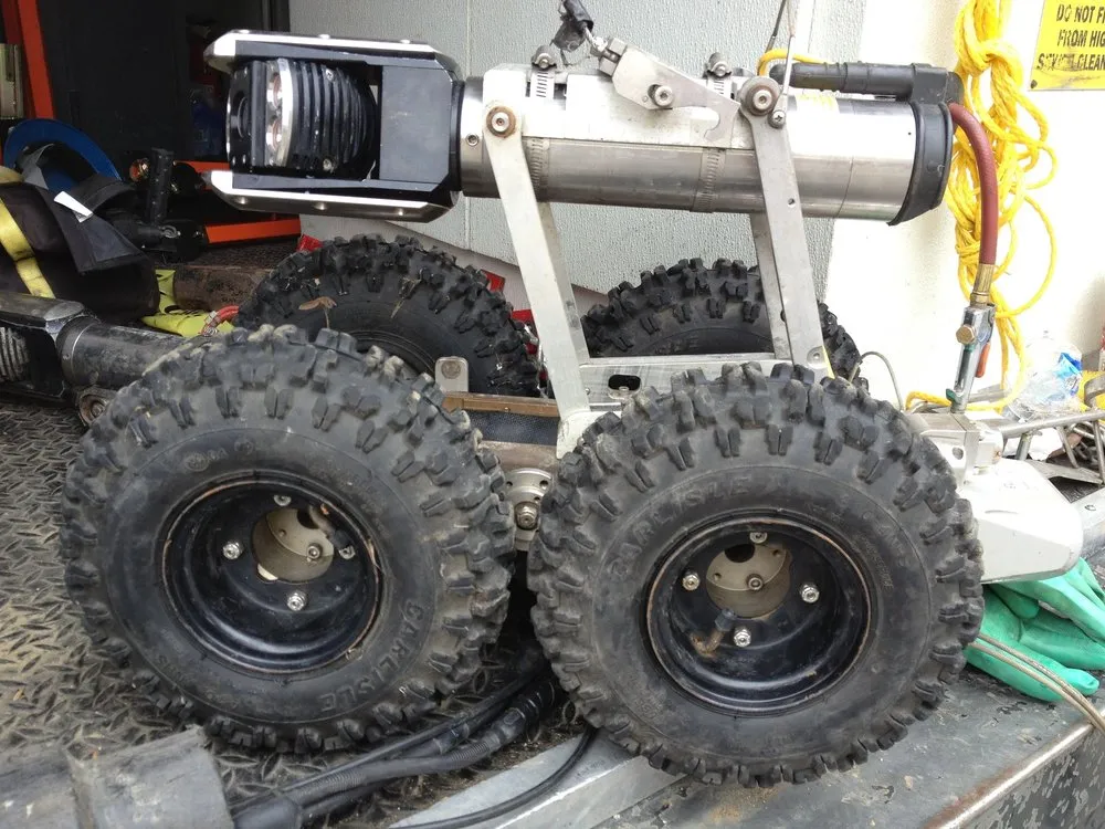 Slide of Tunnel Vision Pipeline Cleaning And Video Inspection