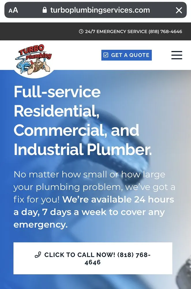 Slide of Turbo Plumbing Service, Inc