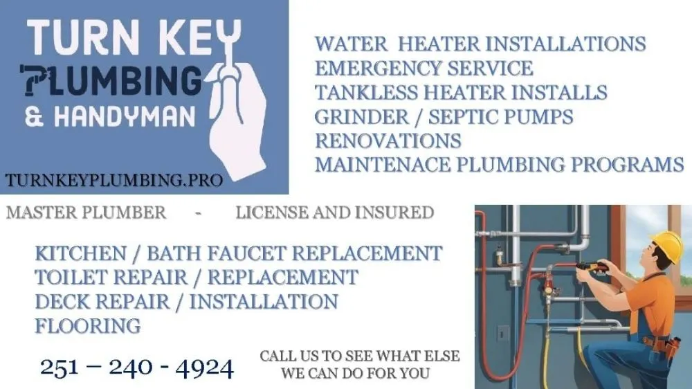 Slide of Turn Key Plumbing