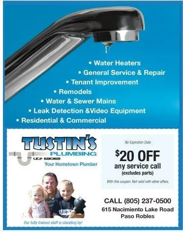 Slide of Tustin's Plumbing