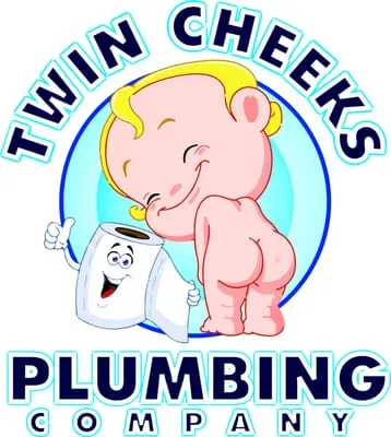 Twin Cheeks Plumbing Logo
