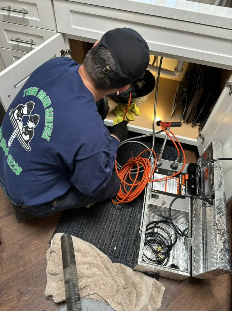 Slide of Twin Drain Service