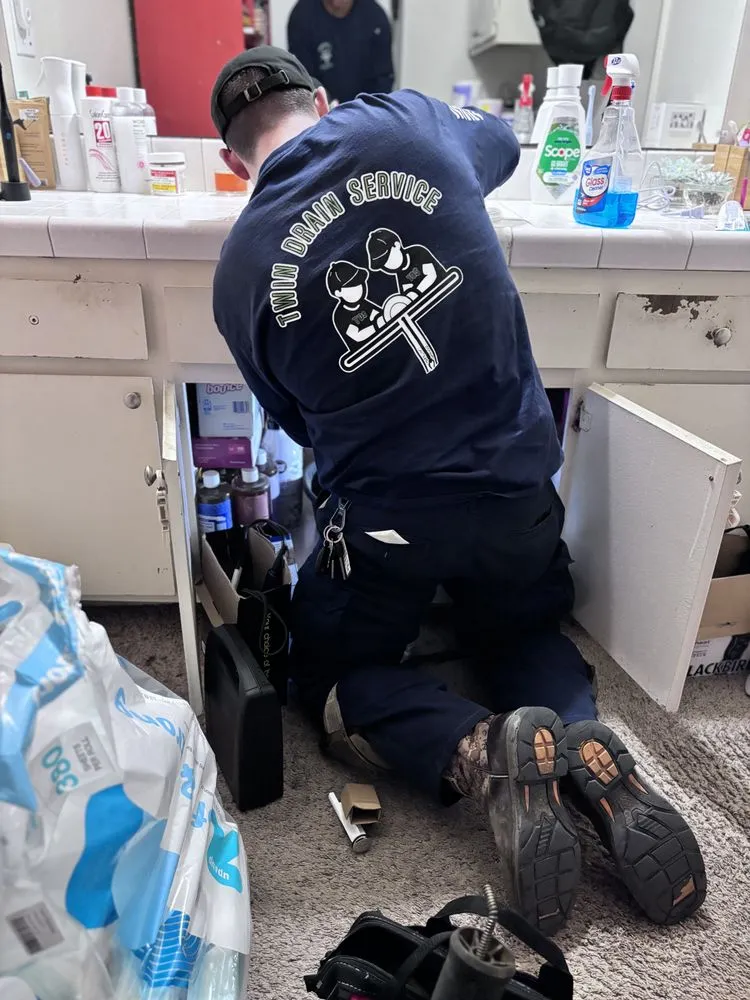 Slide of Twin Drain Service