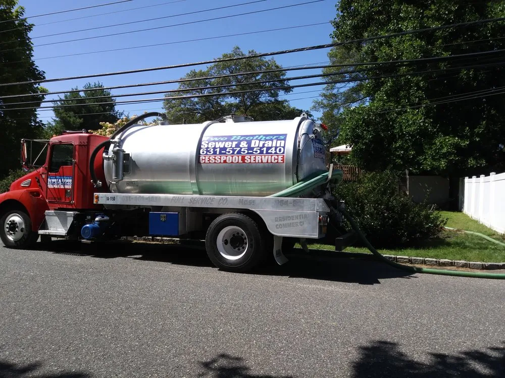 Slide of Two Brothers Sewer & Drain Cesspool Service