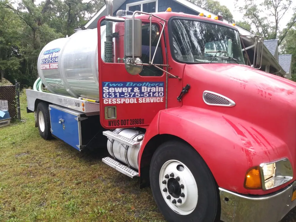 Slide of Two Brothers Sewer & Drain Cesspool Service