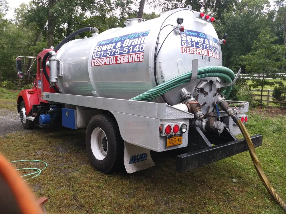 Slide of Two Brothers Sewer & Drain Cesspool Service