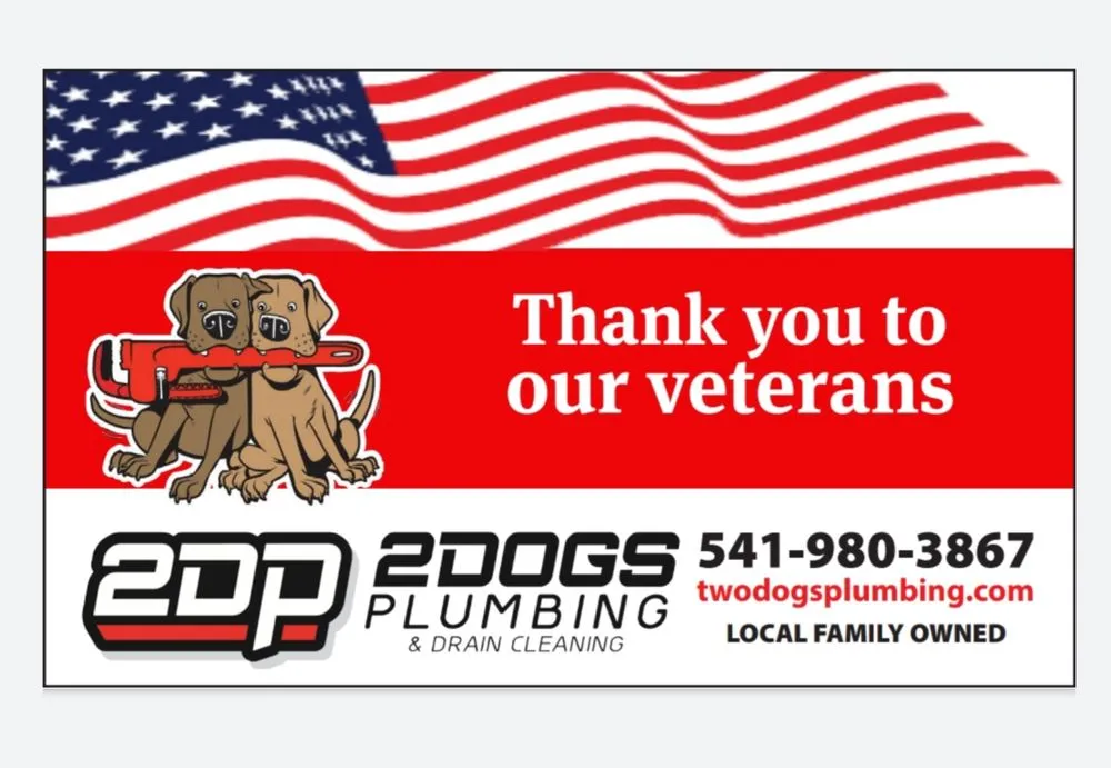 Slide of Two Dogs Plumbing and Drain Cleaning