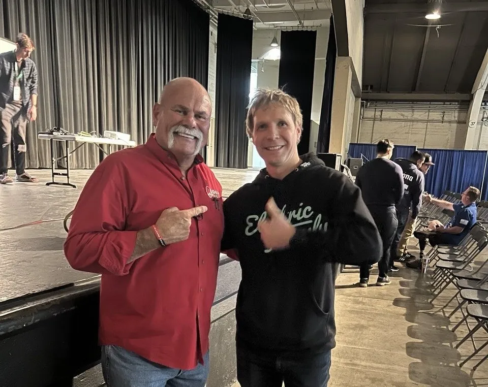 Slide of Two Plumbers