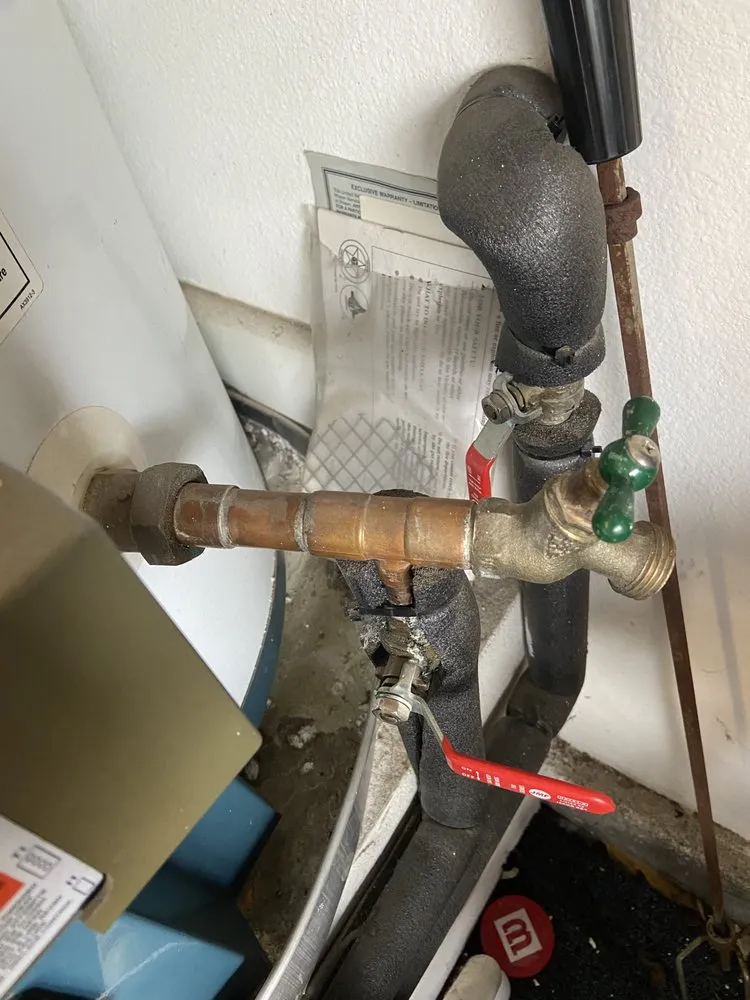 Slide of Two Plumbers