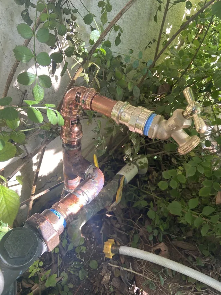 Slide of Two Plumbers