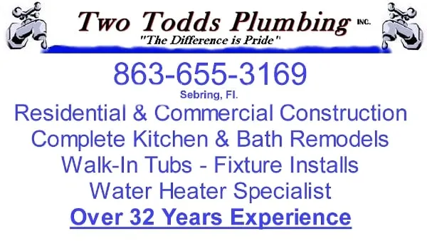 Slide of Two Todds Plumbing