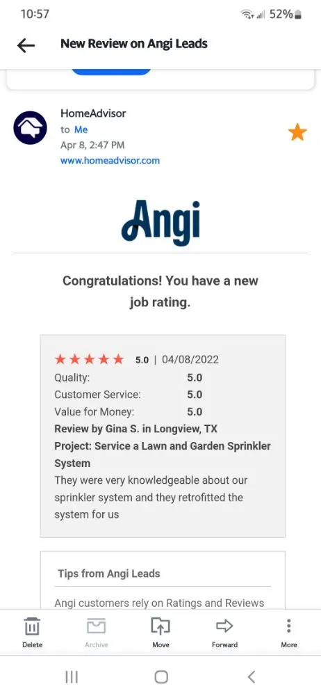 Slide of TX Mile Services