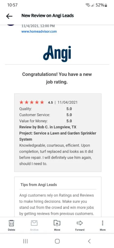 Reliable leak detection in Gladewater, TX by TX Mile Services