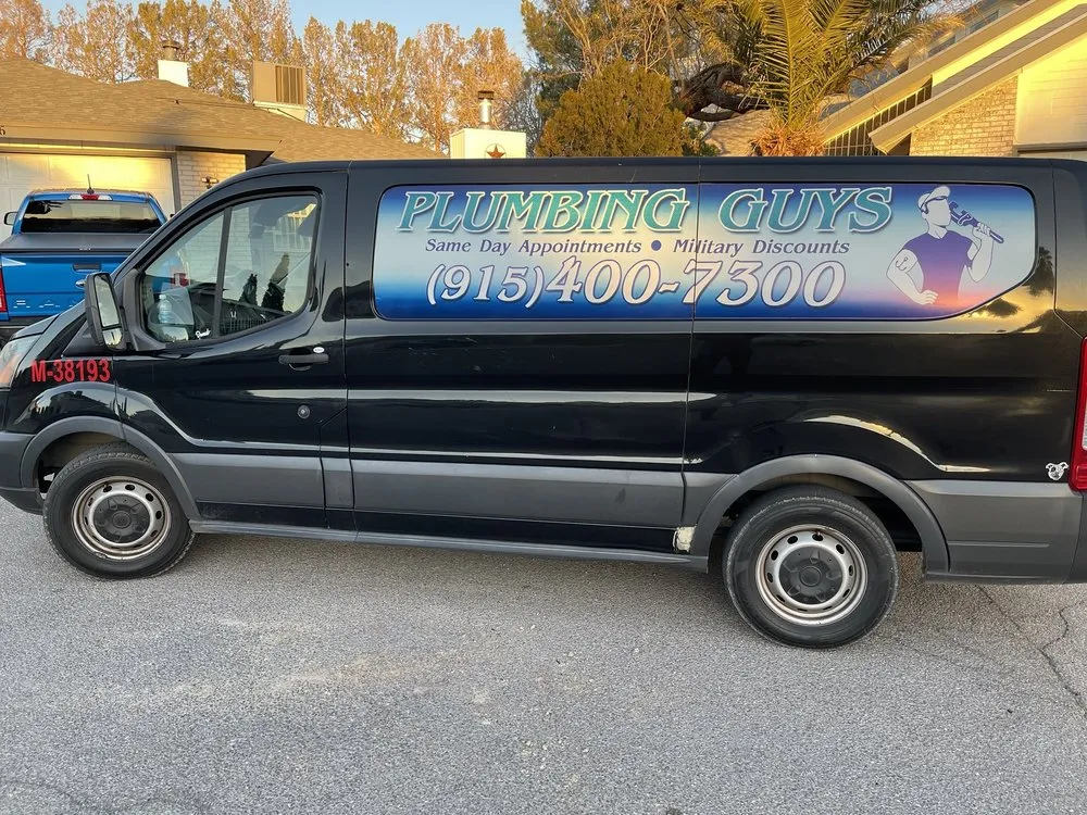 Slide of TYJ Plumbing of El Paso