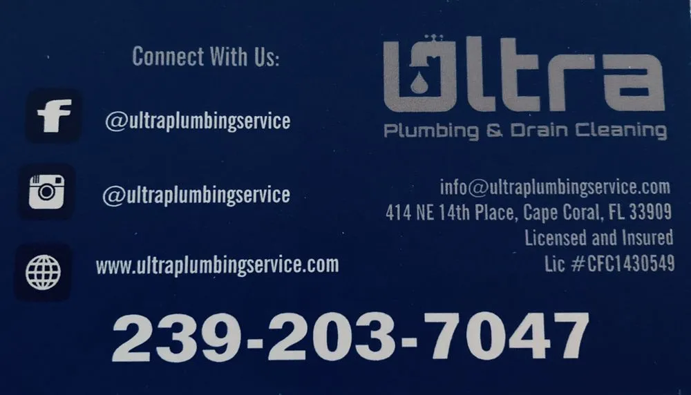 Slide of Ultra Plumbing & Drain Cleaning