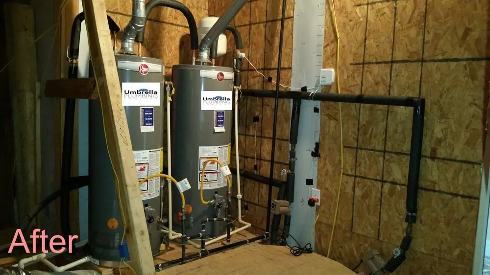 Slide of Umbrella Plumbing Company