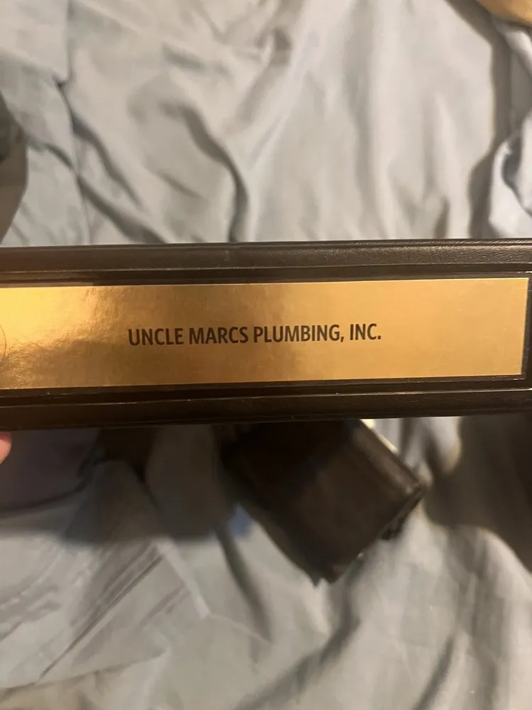 Slide of Uncle Marcs Plumbing