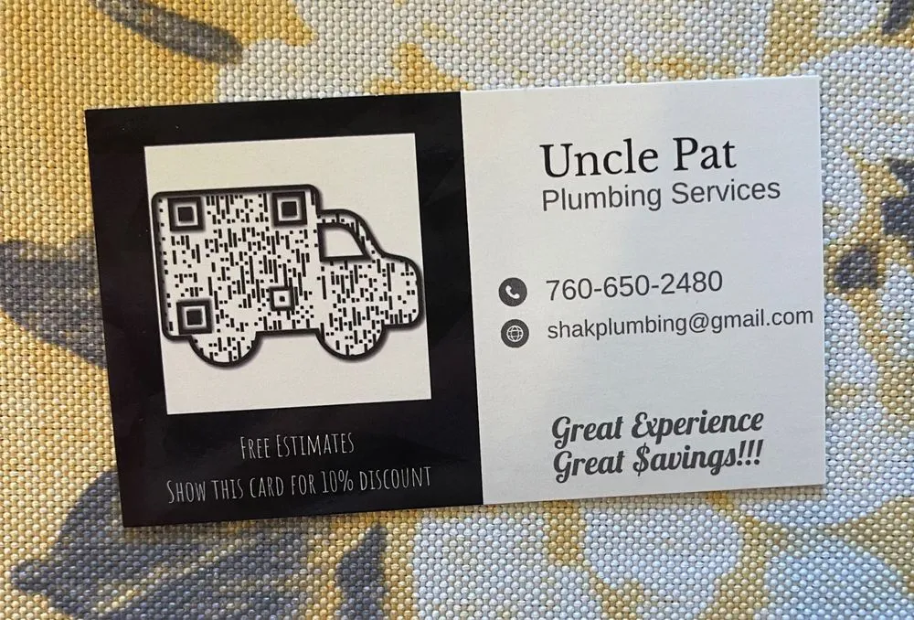 Slide of Uncle Pat Plumbing