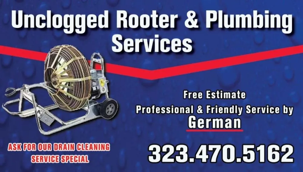 Slide of Unclogged Rooter And Plumbing Services
