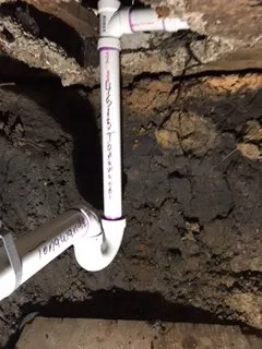 Slide of Under Slab Plumbing and Leak Detection