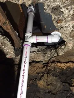 Slide of Under Slab Plumbing and Leak Detection