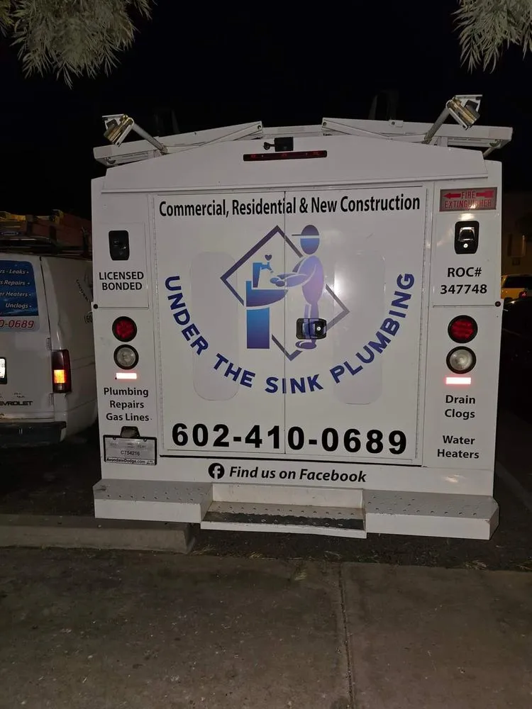 Slide of Under the Sink Plumbing