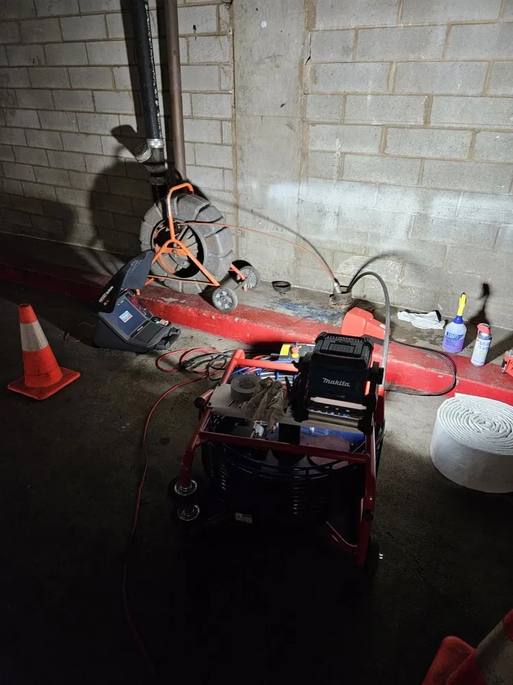 Slide of Underground Plumbing and Rooter