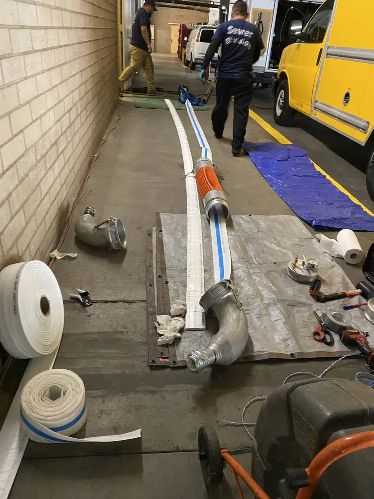 Slide of Underground Plumbing and Rooter