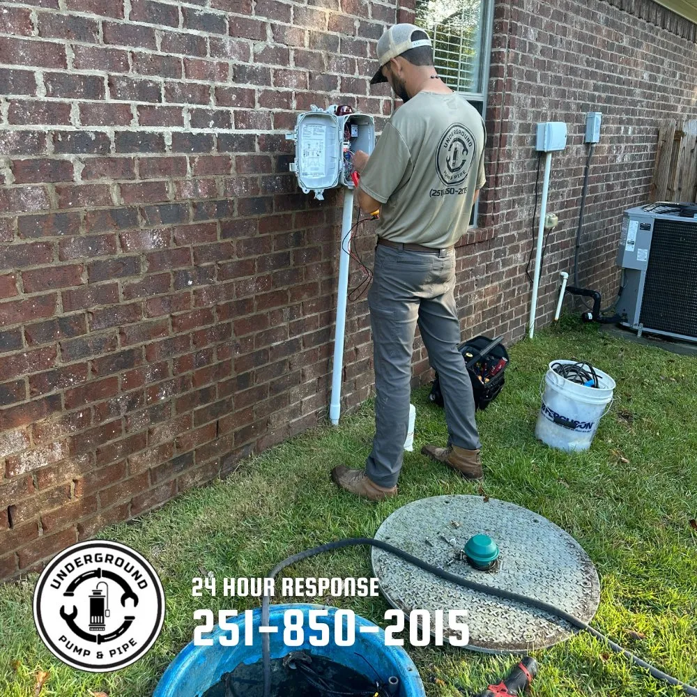 Slide of Underground Pump & Pipe