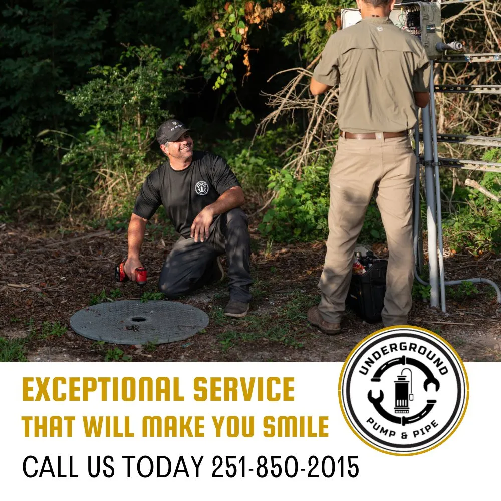 Slide of Underground Pump & Pipe