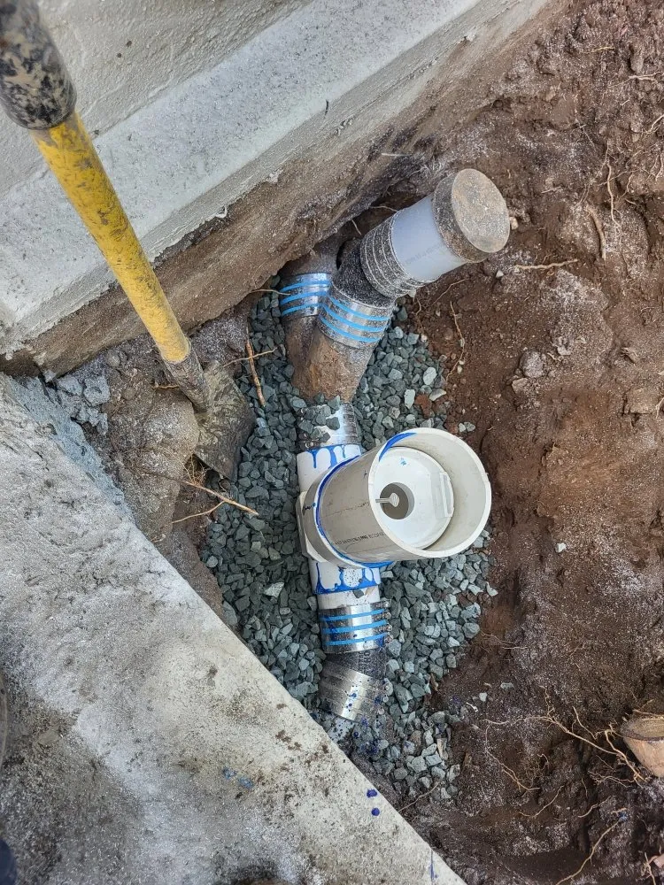 Slide of Underground Rooter Sewer and Drains