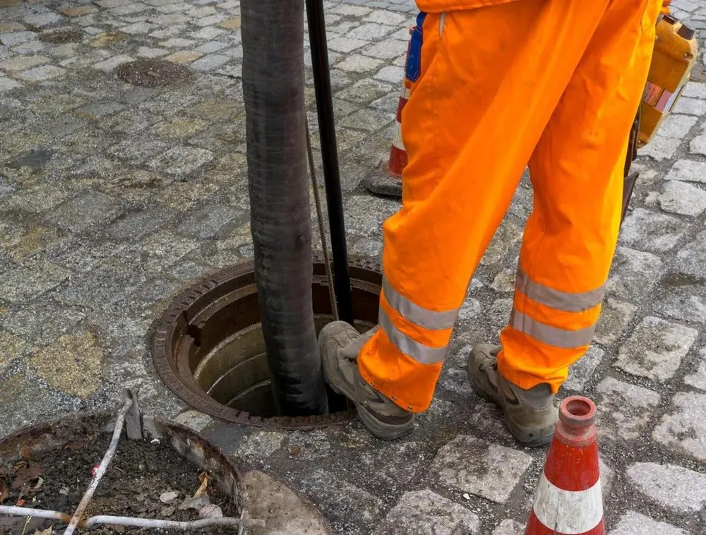 Slide of Underground Rooter Sewer and Drains