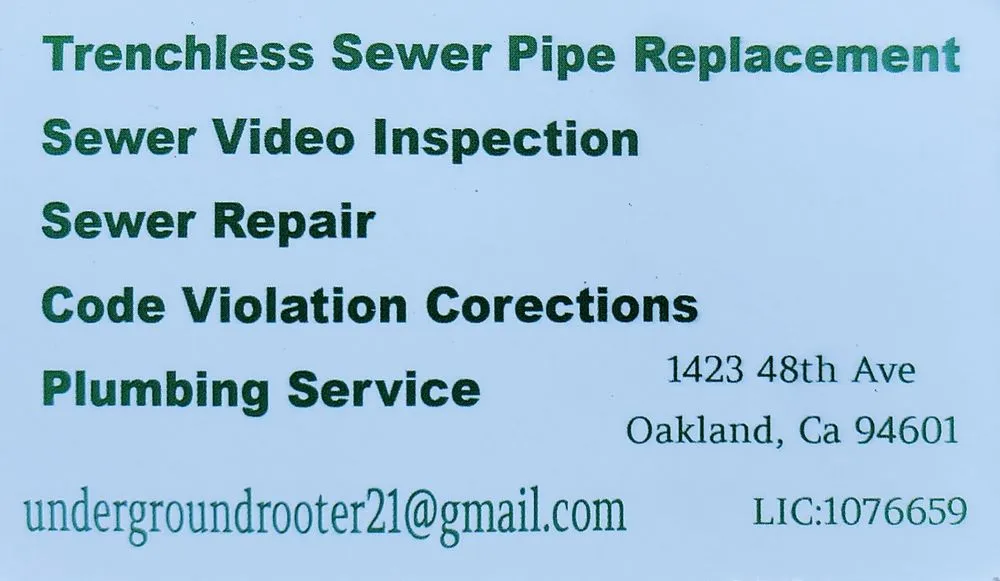 Affordable leak detection service in Oakland, CA - Underground Rooter Sewer and Drains