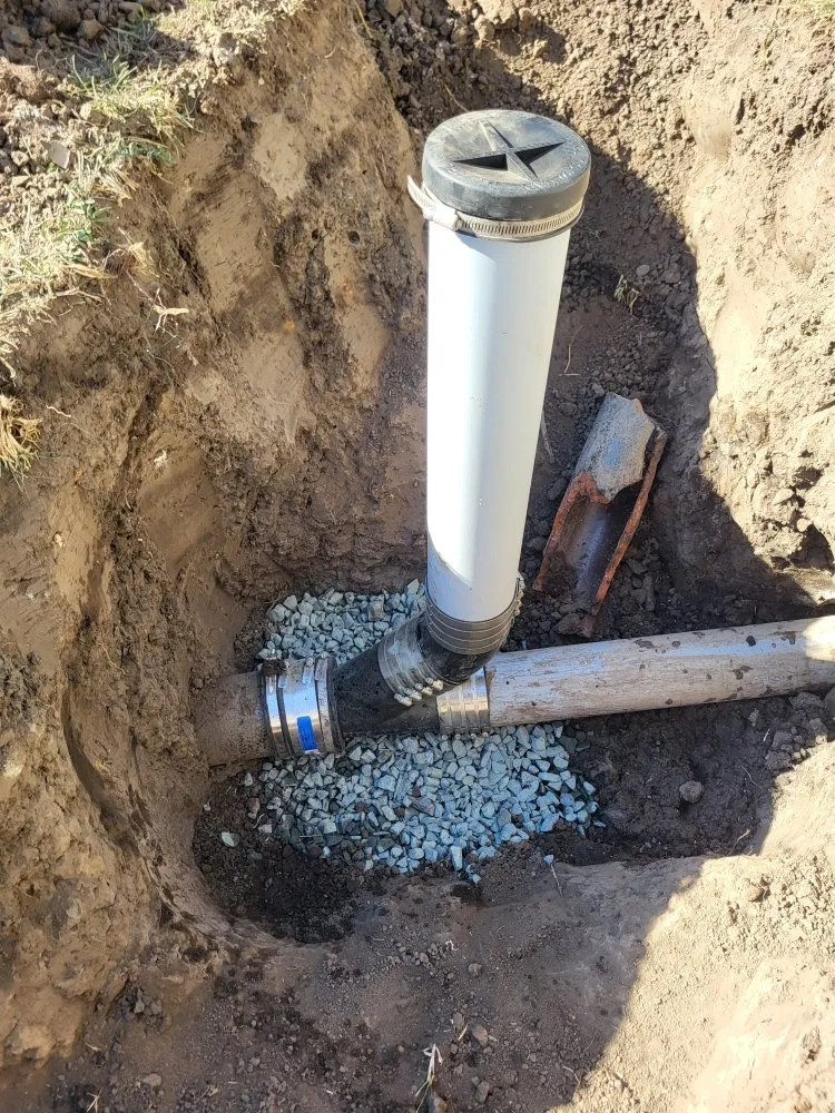 Slide of Underground Rooter Sewer and Drains