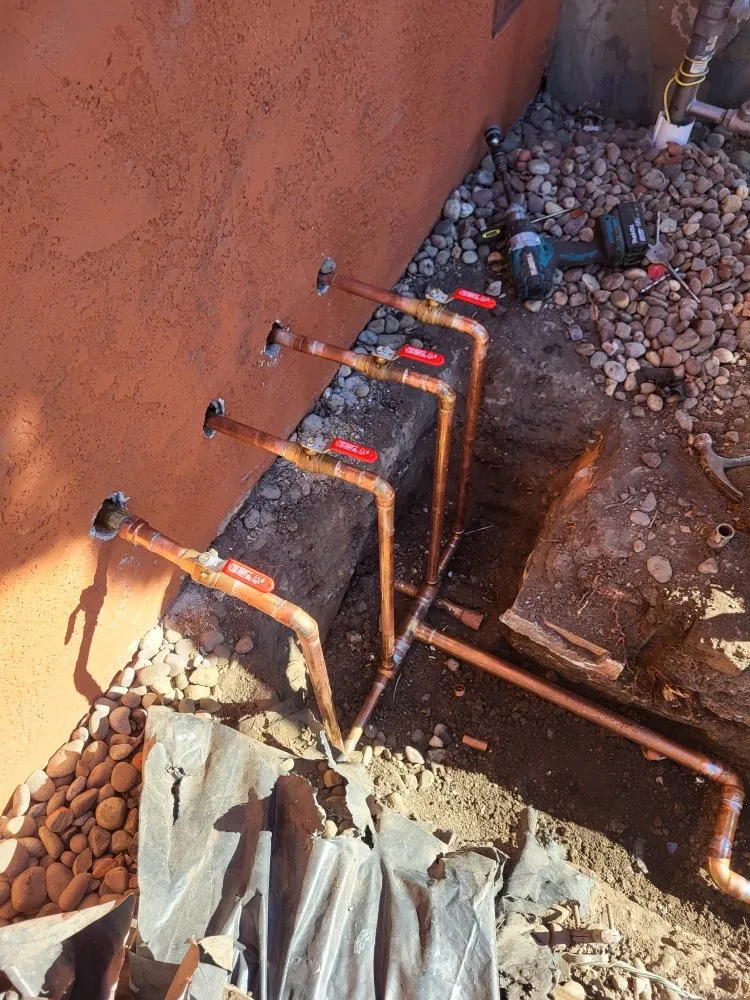 Slide of Underground Rooter Sewer and Drains