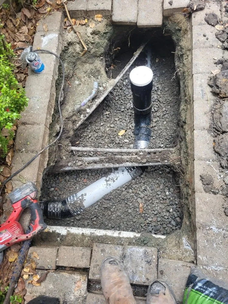 Slide of Underground Rooter Sewer and Drains