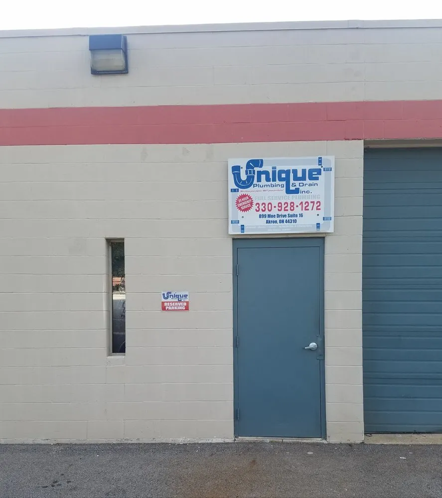 Trusted water heater service for homes in Akron, OH by Unique Plumbing & Drain