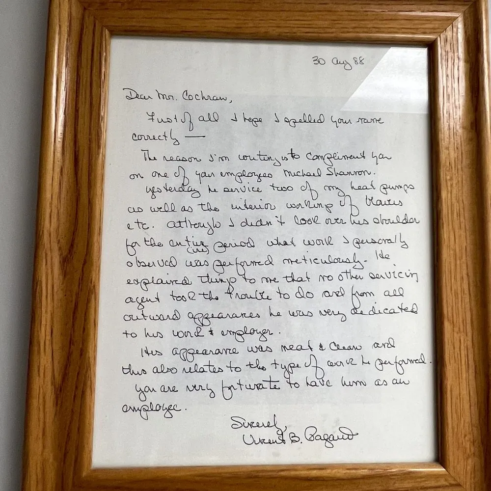 Slide of United Air Temp