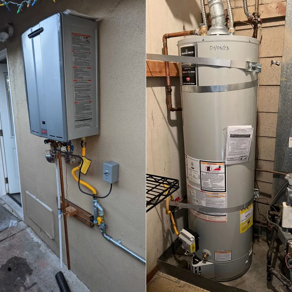 Quality water heater service in Pleasanton, CA by United HVAC & Plumbing
