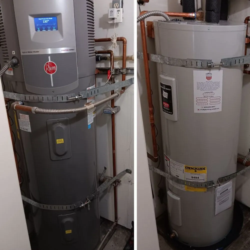 Emergency water heater service in Sunnyvale, CA by United HVAC, Plumbing & Electrical