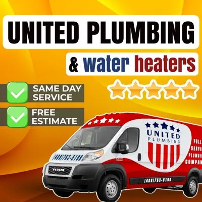 United Plumbing & Water Heaters Logo